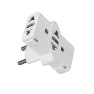 Adaptador Tomada T Benjamim 3 Pinos Bivolt 10/20A Branco - Conecte Mais com Segurança! - imagem 1
