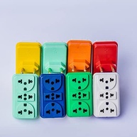 AMZTOP Kit 3 Adaptadores Tomada Benjamin T: Multiplique suas Conexões com Segurança e Praticidade! - imagem 5