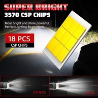 Kit Lâmpadas LED H7 para Mercedes-Benz C250/C300/C350: 600% Mais Brilho, Plug and Play, Durabilidade Extrema - imagem 4