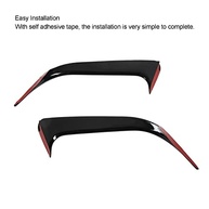 Tampa Traseira de Capa de Ar e Ventilação Preta para Mercedes-Benz CLA W117 AMG LINE 2013-2019 - imagem 5