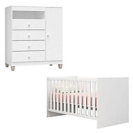 Berço e Cômoda Baby: Conforto & Organização - imagem 1