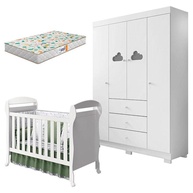 Berço e Guarda-Roupa Infantil: Conforto e Organização - imagem 1
