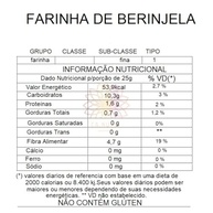 Farinha de Berinjela Premiun em Pó | Marca Ca.Nuts (500g) - imagem 3