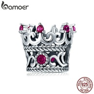 Berloque Coroa Bamoer Prata 925: Elegância Real! - imagem 1