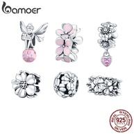 Berloques Bamoer: Prata 925 e Flores Românticas - imagem 1