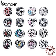Berloques Prata 925 Bamoer: Flores e Folhas - imagem 1