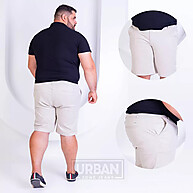 Bermuda Sarja Plus Size: Conforto Premium! - imagem 1