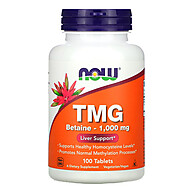 Betaína 1000mg Now Foods: Saúde Metabólica ao Seu Alcance - imagem 1