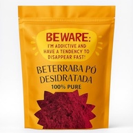 Beterraba em Pó 100% Pura 1KG, Sem Glúten, Formato em Pó - KDEZ STORE (1KG) - imagem 5