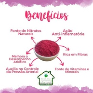 Farinha de Beterraba 1Kg - Safra Nova - imagem 3