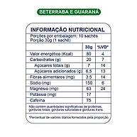 BT Gel: Energia Natural Beterraba Guaraná Cafeína 10un - imagem 1
