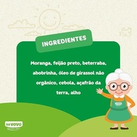Da Vovó, Papinha infantil vegana, +8, Orgânica, Sabor Moranga com Feijão e Beterraba, 200ml - imagem 5