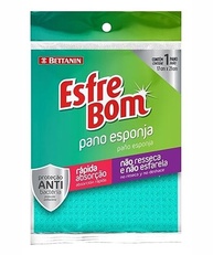 Pano Esponja Vegetal EsfreBom - Bettanin | Limpeza Ecológica e Eficiente - imagem 2