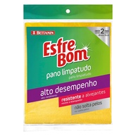 EsfreBom Pano Limpa Tudo Amarelo - Alta Absorção e Durabilidade, da Bettanin - imagem 1
