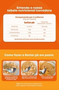 Pasta de Amendoim em Pó Sabor Chocolate Belga Econômico 380g - Betterpb - imagem 4