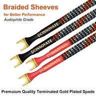 Cabos Jumper UCINNOVATE OFC HiFi 11AWG: Som Imersivo e Bi-wire de Alta Fidelidade - imagem 4