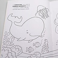 Livro da Criação: Aquarele e Pincel para Colorir a Bíblia - imagem 2