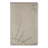 Bíblia ACF Slim Luxo Cinza: Tradição e Elegância - imagem 1