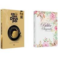 Kit Café com Deus Pai + Bíblia ACF Letra Grande: Devocional + Bíblia - imagem 2