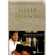 Bíblia Joyce Meyer Dourada: Estude e Transforme sua Vida - imagem 1