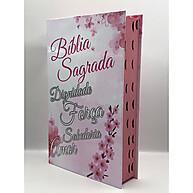 Bíblia Sagrada Capa Dura com Harpa e Palavras de Jesus em Vermelho - imagem 1