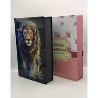 Bíblia Sagrada Grande com Harpa: Kit 2x! - imagem 1