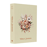 Bíblia Sagrada Média Buquê de Flores ARC – Compacta e Elegante - imagem 1