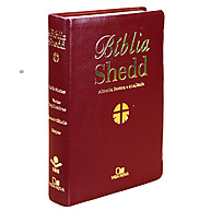 Bíblia Shedd ARA com Capa Couro Vinho – Elegância e Praticidade - imagem 1