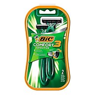 BIC Comfort3 Sensitive: Barbear Suave para Peles Sensíveis - imagem 1