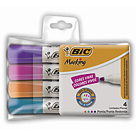 Bic Fashion: Pincel para Quadro Branco 4 Cores - imagem 1