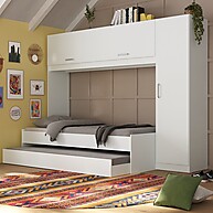 Bicama com Guarda-Roupa FG2691: Conjunto Completo para Quarto - imagem 1