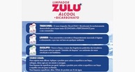Álcool Líquido com Bicarbonato Zulu 1L Lavanda - Limpeza Potente e Perfumada - imagem 5