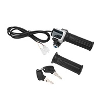 Acelerador de Bicicleta Elétrica com Indicador LED 48V - Design Ergonômico e ABS Resistente - imagem 5