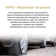 MP10 Reparador de Pneus Emergencial: Solução Rápida para Carro, Moto e Bicicleta - imagem 4