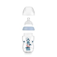 Mamadeira Fisher Price First Moments Marshmallow Azul 330ml - Bico Anticólico Confortável - imagem 1