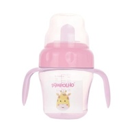 Copo de Treinamento com Alça e Bico Flexível 150ml Rosa Girafa Feminino Pimpolho - imagem 3