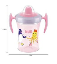 NUK Copo Trainer Evolution com Bico TPE 230ml - Rosa | Transição Suave da Mamadeira para o Copo - imagem 3