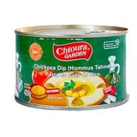 Hommus Tahine Pasta de Grão de Bico com Cominho 420g Chtoura Garden - imagem 1