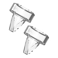 Acessórios para Bomba Tira-Leite Elétrica - Válvulas Bico de Pato + Funis 22/26mm e 24/28mm em Silicone Macio - imagem 2
