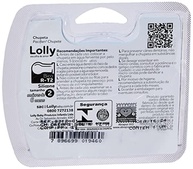 Lolly Ch Dreams Sil R T2 M Azul - Mamadeira Segura e Saudável com Bico de Silicone - imagem 3