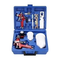 Conjunto de Pulverizador HVLP para Pintura Automotiva e de Móveis - Bico Vermelho 1.4/0.8 - imagem 2