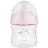 Mamadeira Buba Easy Flow Nuvem Rosa 120ml - Anticólica com Bico Ultrasoft - imagem 1