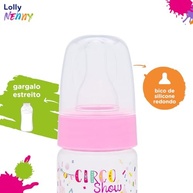 Lolly Mam Tip 80ml - Bico Silicone Rosa Anatômico e Resistente - imagem 4