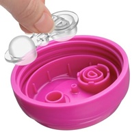 Copo Training Cup Rosa 6m+ Chicco - Bico Semi Rígido com Toque Macio - imagem 5