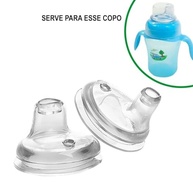 Bico Refil Copo Treinamento Mundo Macio Cefisa – 2 Unidades para Copos 240ml e 330ml - imagem 5