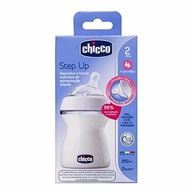 Mamadeira New Step Up Chicco - 250ml com Bico Natural e Silicone Aveludado - imagem 3