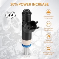 Kit 4 Bicos Injetores 4 Furos para Dodge, Chrysler e Jeep - Performance e Eficiência - imagem 4