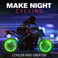 Ilumine Seu Caminho: 4 Bicos de Válvula Luminosos para Pneus de Carro e Moto (Verde Fluor) - imagem 5