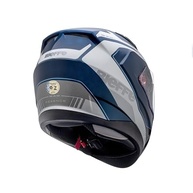 Capacete Masculino Bieffe B40 Essence Azul: Segurança e Estilo com Óculos Solar Integrado - imagem 5