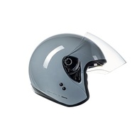 Capacete Aberto Bieffe Allegro Classic Cinza Moon/Grafite - Segurança e Estilo para Sua Moto - imagem 4